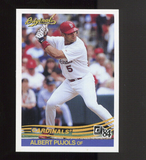 2002 Donruss Originals #162 Albert Pujols Card #3888 | eBay