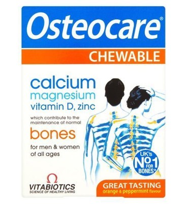 Vitabiotics Osteocare Chewables - 30 Tablets - 6 Pack