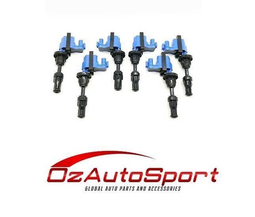 High Energy Ignition Coil Pack SET (6) for Nissan 300zx Z32 VG30DETT, VG30DE BLU High Energy Ignition Coil Pack SET (6) for Nissan 300zx Z32 VG30DETT, VG30DE BLU