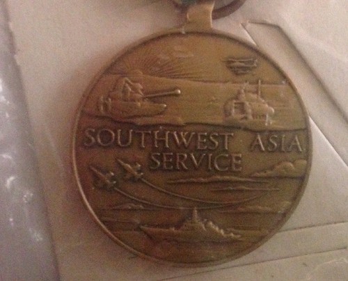 1991 SOUTHWEST ASIA SERVICE MEDAL SET SEALED • MILITARY MEDAL