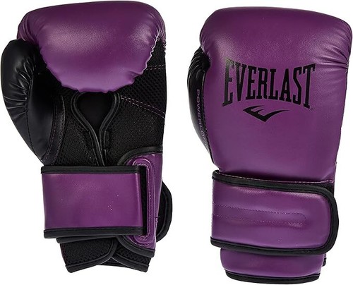 Everlast PowerLock2 Boxing Training Gloves 12 Oz Purple | eBay