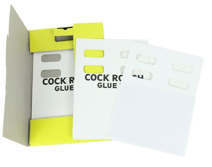 60 Cockroach Spider Bed Bug Scorpion Silverfish  Insect Traps Roach Sticky Traps