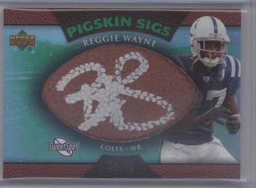 2007 NFL Sweet Spot Reggie Wayne #SSPS-RW