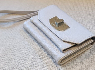 Jessica Simpson  Wristlet Wallet Gray