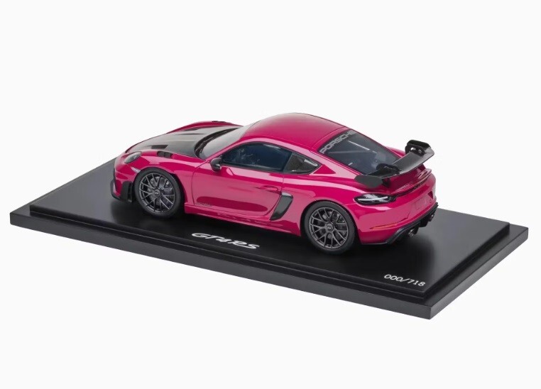 1/18 Porsche 718 (982) Cayman GT4 RS 2021 Ruby Star Red by