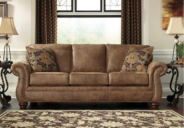 Brown 3 seater Fabric Lounge Eureka Street Furniture | Sofas | Gumtree