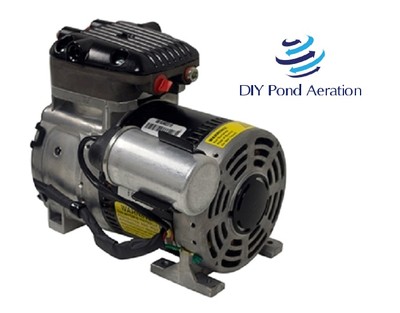 Gast 74R1 Piston Compressor Vacuum Pump Replacement. 1.6cfm 100 PSI 115v 27.6''HG