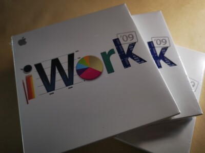Genuine Apple iWork 09 Mac DVD (MB942Z/A) Brand New - Still Sealed