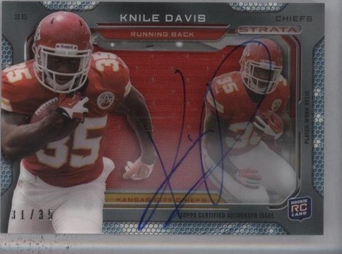 2013 Topps Strata Knile Davis #SSR-KD