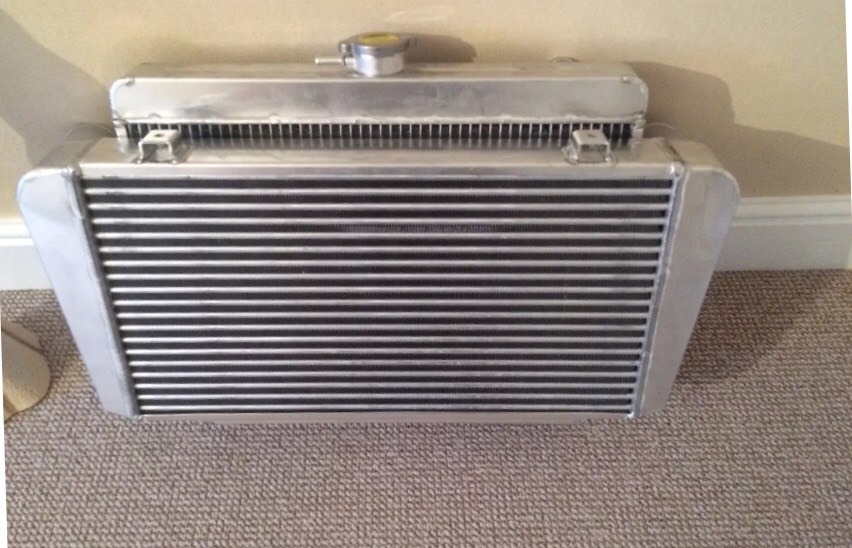 Radtec Radiator Intercooler setup for Cosworth MK1 MK2 escort in