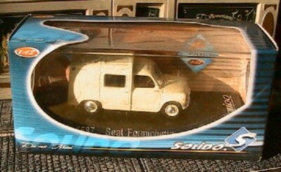 SEAT FORMICHETTA 1964 SOLIDO N° 4587 1/43 UTILITAIRE DIE CAST MODEL METAL