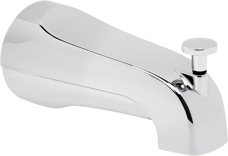 American Standard 8888026.002 Bath Slip-On Diverter Tub Spout, 4 In, Polished Ch