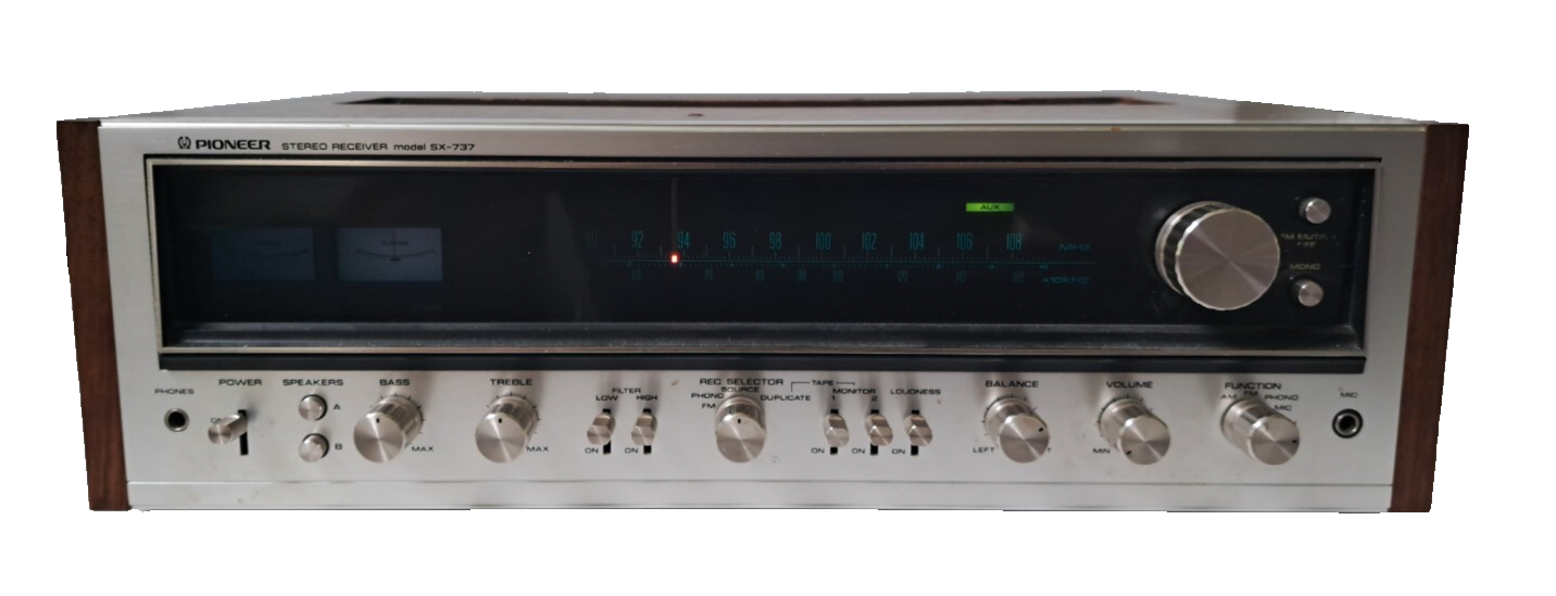 PIONEER SX-737 AM/FM STEREO RECEIVER EXCELLENT WORKING CONDITION