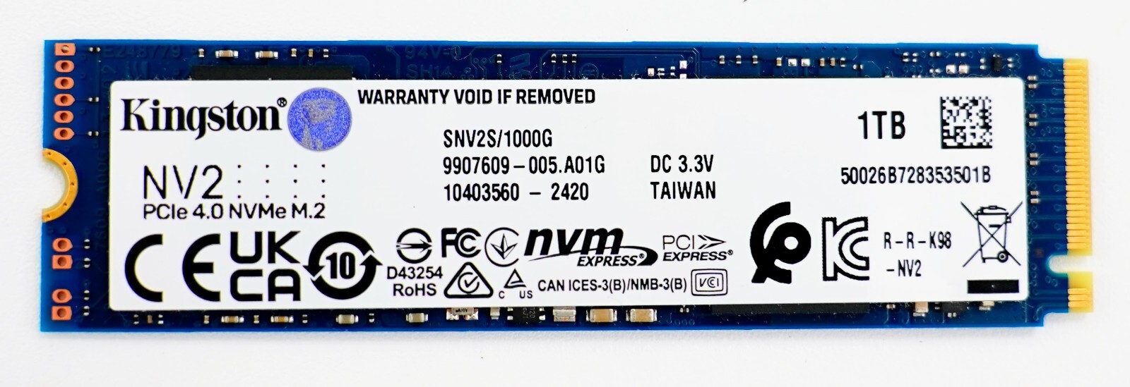 おしゃれ】 Kingston NV2 Gen 4.0 PCIe | SSD Internal NVMe