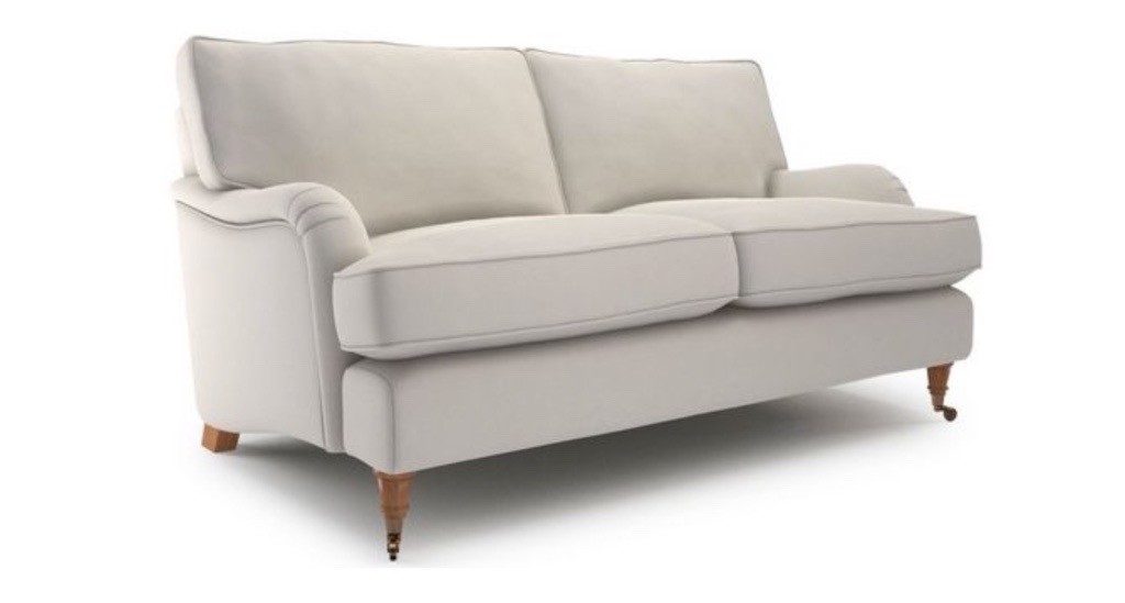 3 Seater Sofa 'Gower' DFS Natural Fabric One Year Old in Milton