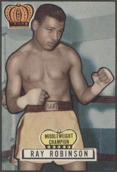 1951 Topps Ringside - Ray Robinson #43