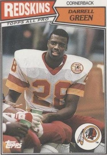 1987 Topps United Kingdom American Football Darrell Green #21