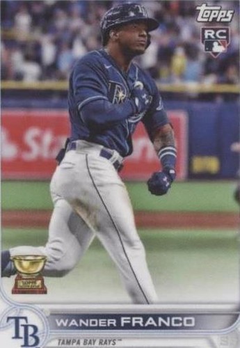 TOPPS MLB 2022 series 1　ワンダーフランコ　ルーキーカード Amazon.com: Wander Franco Baseball Card 2022 Topps Series 1