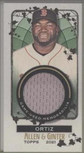2021 Topps Allen & Ginter's - David Ortiz #MFR-DO