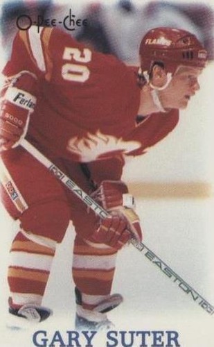 1988-89 O-Pee-Chee NHL Stars Mini - Gary Suter #40