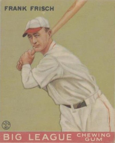 1933 Goudey Big League Chewing Gum - Frankie Frisch #49