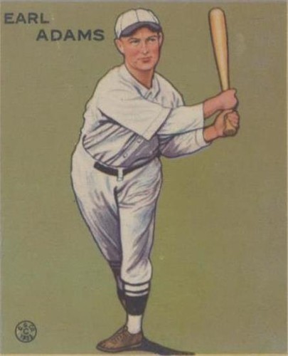 1933 Goudey Big League Chewing Gum - Earl Adams #213