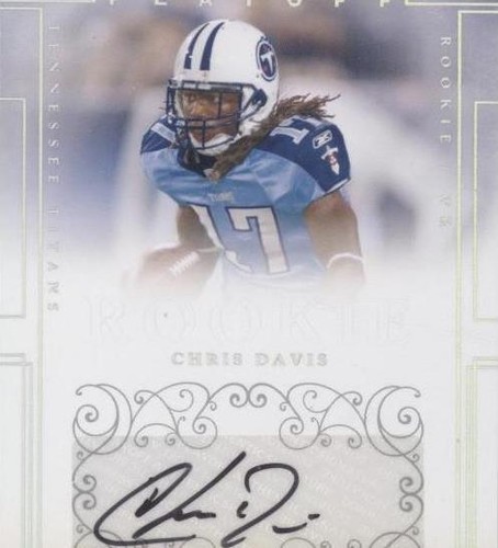 2007 Playoff National Treasures Chris Davis #156
