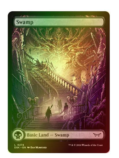 MtG SLP 0033 沼 / Swamp Foil Magic Con MTG SLP 0033 沼 / Swamp Foil Magic Con B Swamp (0033) (SLP