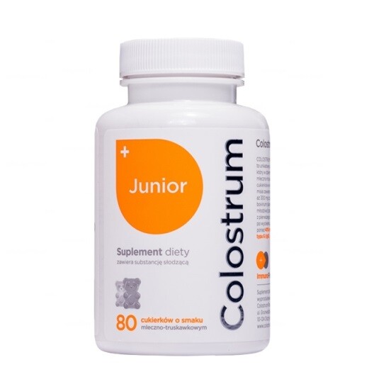 Probiotics Colostrum JUNIOR for kids 40%IgG 80 candies (40 days supply) FREE P&P