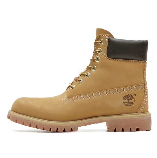 Timberland Premium 6 inch Waterproof Boot Wheat Nubuck - Wide