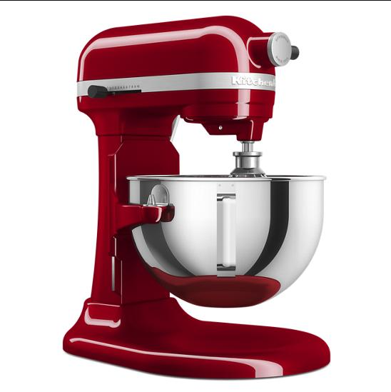 NEW KitchenAid Bowl-Lift Stand Mixer 5.5 Quarts 11 speeds Empire Red KSM55SJSXER