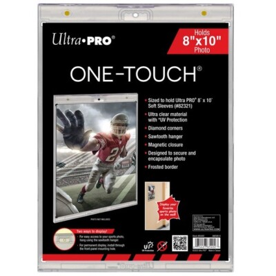Ultra PRO One-Touch Magnetic 8'' x 10'' Photo Display Holder UV Protection