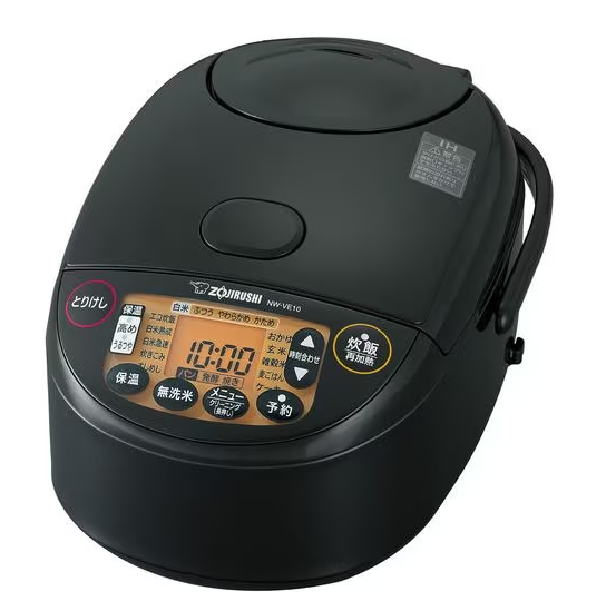 ZOJIRUSHI PRESSURE IH Rice Cooker 5.5 Cups AC100V NW-VE10-BA