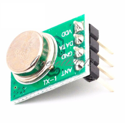 1PCS 433Mhz Wireless Transmitter ASK DC 3-12V Perfect for Arduino/ARM/AVR