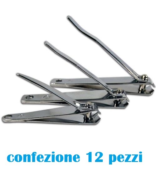 Confezione Con 12 Taglia Unghie Tagliaunghie Mani Piedi Manicure Tronchesina moc
