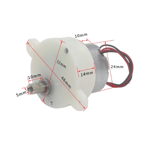 Motor For Lawn Lamp / Electric Toy 3v - 12v 3 To 18rpm