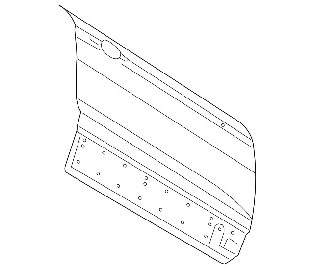 Genuine Ford Outer Panel GJ5Z-7820200-A
