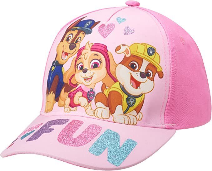 Nickelodeon Toddler Baseball Cap for Girls Ages 3-6, Paw Pat