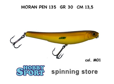 0 MORAN PEN FLOATING WTD 135 COL M01 GR 30 PESCE SPINNING SERRA - SPIGOLA