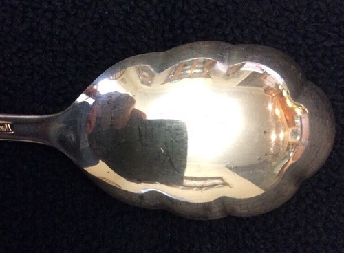 Wm. Rogers CAMELOT aka MELODY Silver Plate Sugar Shell