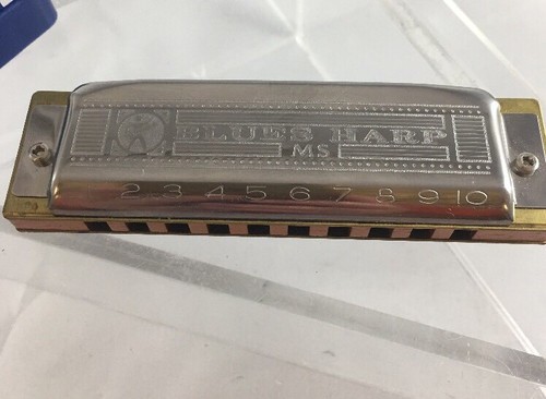 Hohner Blues Harmonica in C Key with Case - *Fast Free Shipping* * B33*