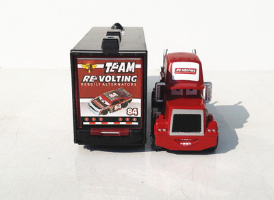 Disney Pixar Cars Movie No 84 Re Volting Racer Team S Hauler Truck Trailer Toy Ebay