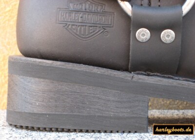 HARLEY-DAVIDSON HARLEY DAVIDSON BOOTS EL PASO SCHWARZ KULT KLASSISCHER BIKERBOOTS GR. 41 BIS 45