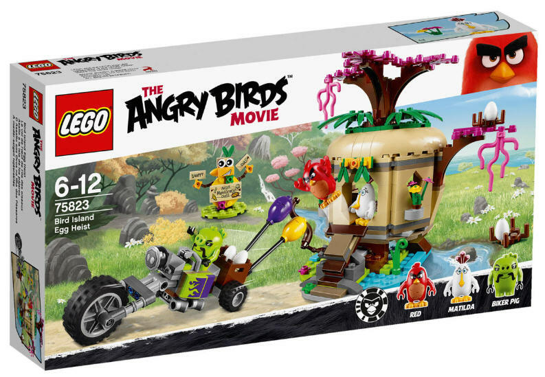 LEGO® Angry Birds™ 75823 Bird Island Egg NEU & OVP Red, Matilda und Biker Pig