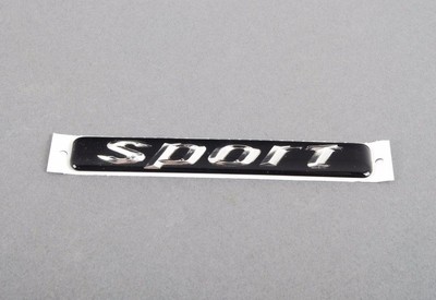 Mercedes-Benz 300SL 500SL C E SL SLK-Class Genuine Emblem -''Sport''- Fender New