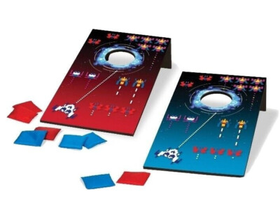 Bean Bag Toss Set  Retro-Arcade Rec-Tek Cornhole Galaga NIB