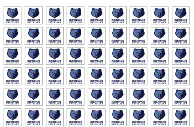 54 NBA Team Logo Stickers - Multiple Media Options (Matte/Gloss) - 0.75'' Square
