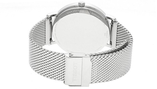 Pre-owned Tissot Every Time White Dial Round Men's Watch T143.410.11.011.00