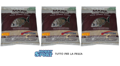 3 CONF. DA 1 KG PASTURA MARE NOSTRUM TUBERTINI FARINA DI PESCE x ORATA SARAGHI