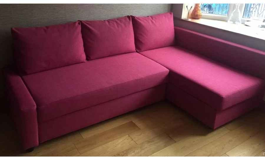 IKEA Friheten Hot Pink corner Sofa Bed IMMACULATE CONDITION in
